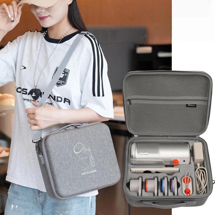 For XGIMI Play 6/6e Projector BKANO Hard Shell Carrying Case Portable Shoulder Bag With Handle