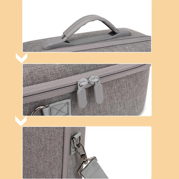 For XGIMI Play 6/6e Projector BKANO Hard Shell Carrying Case Portable Shoulder Bag With Handle