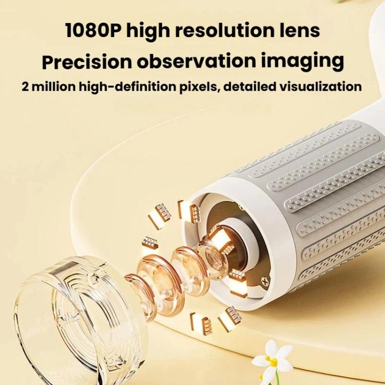 H385 3 Inch IPS Screen Handheld Digital Microscope Kids Manual Focus Microscope With Light