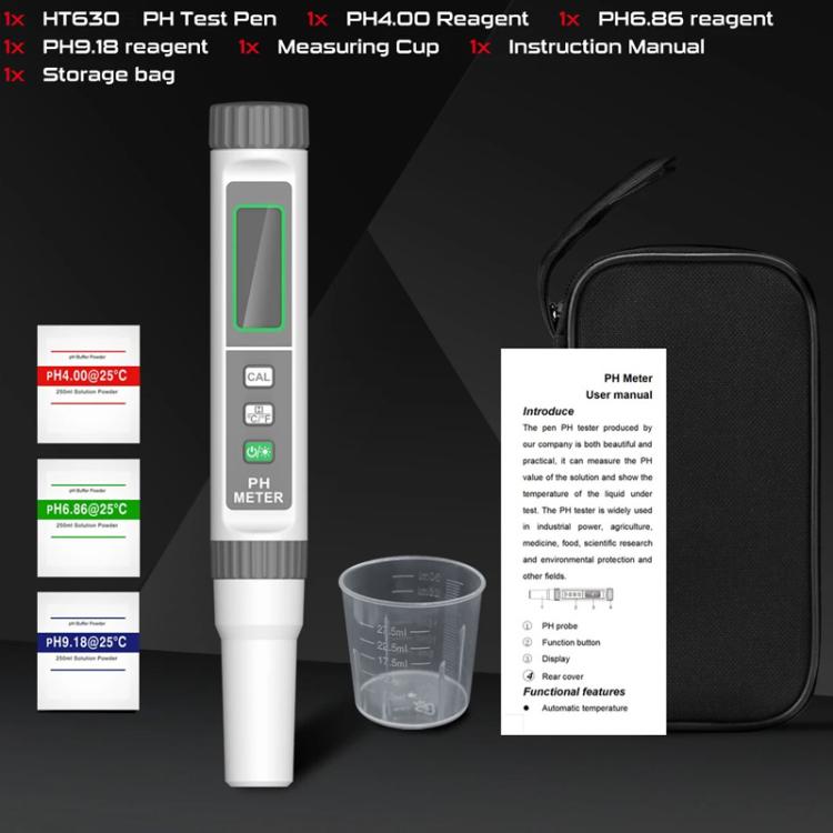 High-Precision PH Tester Water Quality Analyzer, HABOTEST HT630A, HABOTEST HT630B