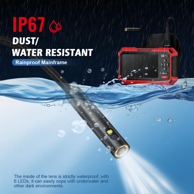 Industrial Endoscope HD Camera Pipe Inspection Instrument, HABOTEST HT669A, HABOTEST HT669A-PRO