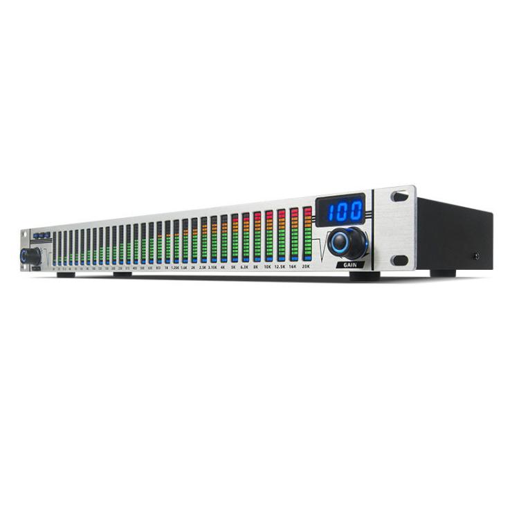 EQ-A31 Digital Equalizer Stage Home Karaoke Noise Reduction Audio Processor, EU Plug, US Plug, UK Plug, AU Plug