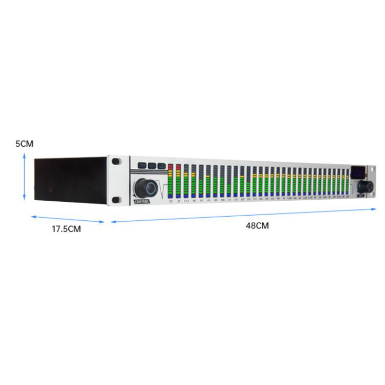 EQ-A31 Digital Equalizer Stage Home Karaoke Noise Reduction Audio Processor, EU Plug, US Plug, UK Plug, AU Plug