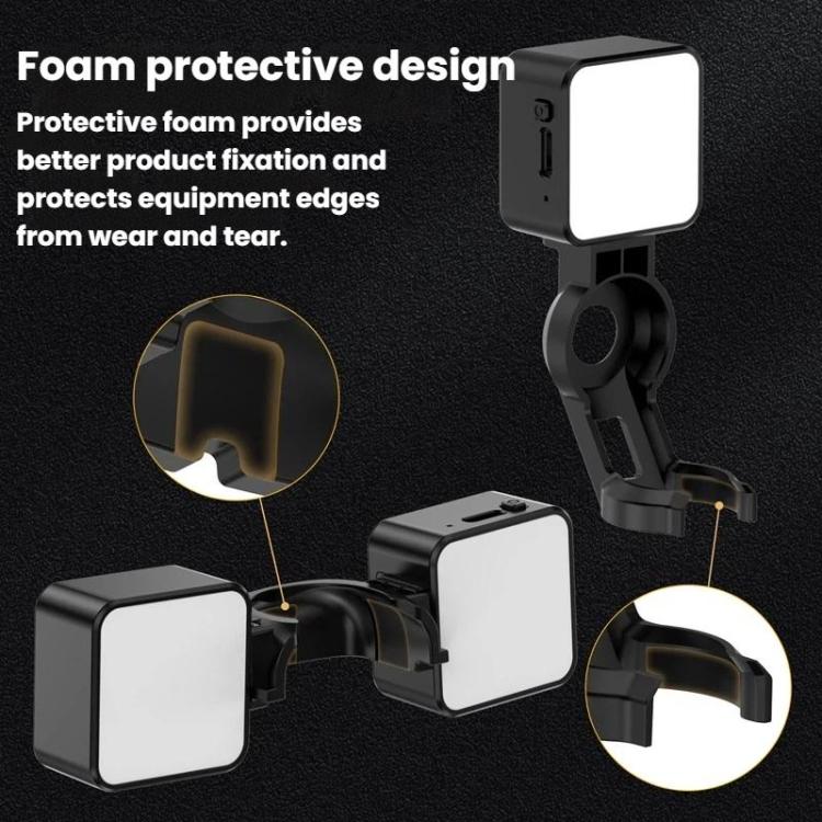For DJI Osmo Pocket 3 Desiontal PM-06 Quick-Release Magnetic Fill Light Portable Light For Action Cameras, PM-06