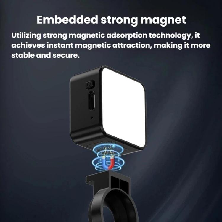 For DJI Osmo Pocket 3 Desiontal PM-06 Quick-Release Magnetic Fill Light Portable Light For Action Cameras, PM-06