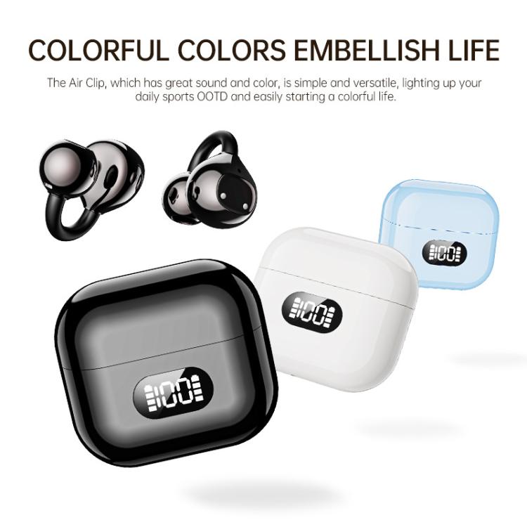 X62 150 Languages AI Translation Earphones Clip-On Digital Display Smart Bluetooth Earphones