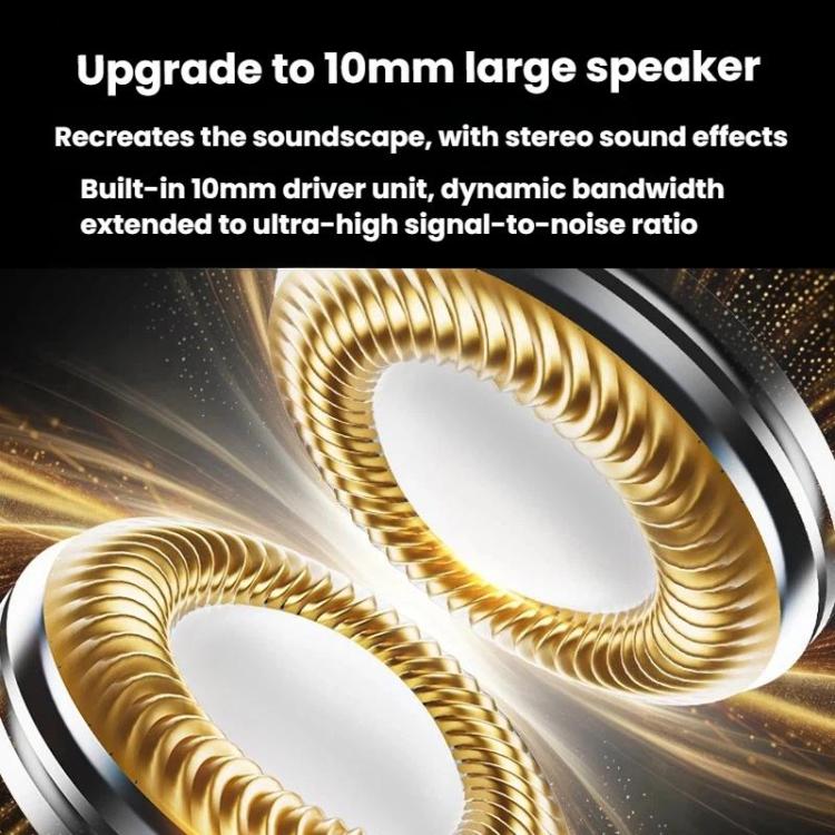 X62 150 Languages AI Translation Earphones Clip-On Digital Display Smart Bluetooth Earphones