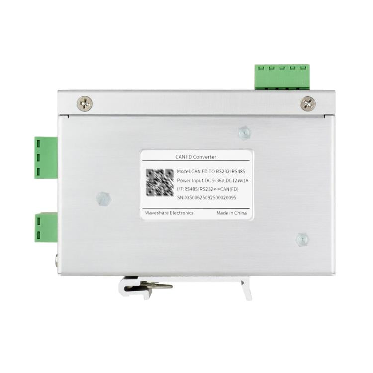 WAVESHARE CAN FD Protocol Converter Compatible With CAN 2.0A/2.0B Protocols Spports DIN Rail Mounting, 32599