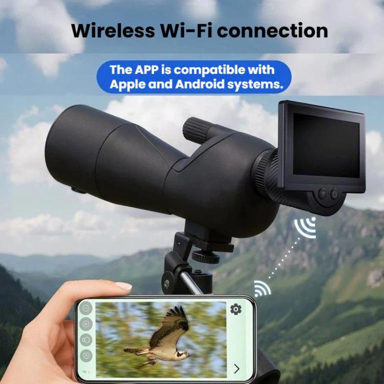 4.3 Inch Wireless WiFi Electronic Eyepiece Display For Telescopes & Microscopes, WT1