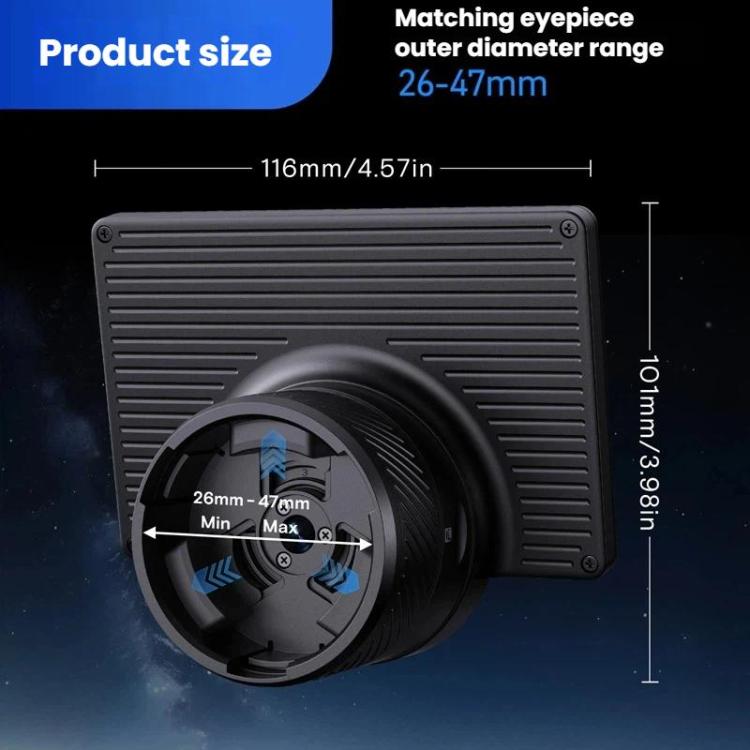 4.3 Inch Wireless WiFi Electronic Eyepiece Display For Telescopes & Microscopes, WT1