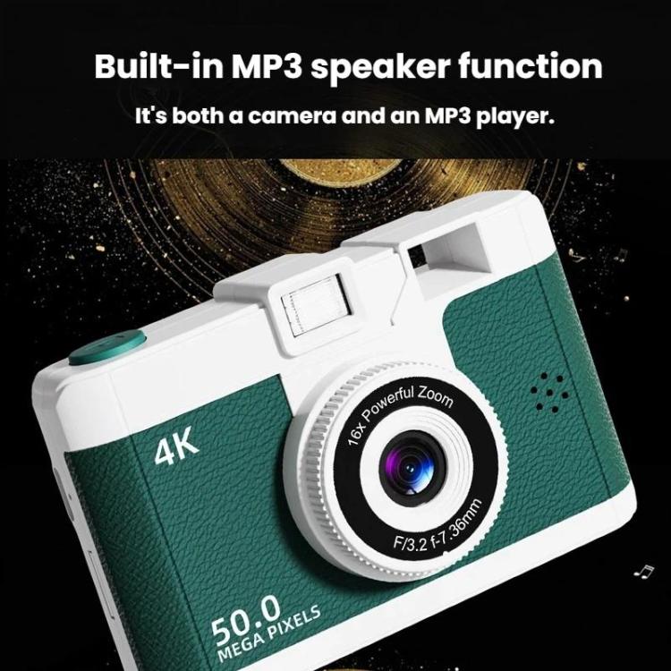 M16 2.4 Inch WiFi HD Digital Camera Mini CCD Camera With Front & Rear Dual Cameras