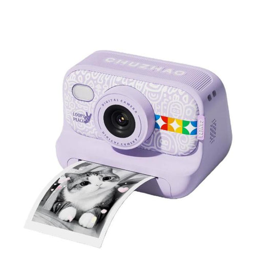 CHUZHAO S9 Color HD Kids Digital Print Camera Thermal Instant Print Camera