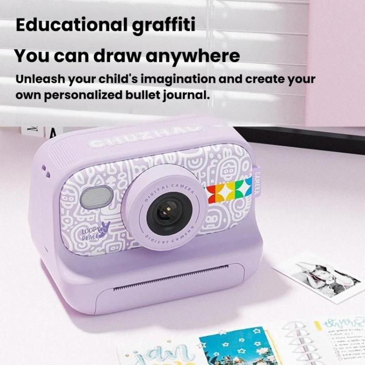 CHUZHAO S9 Color HD Kids Digital Print Camera Thermal Instant Print Camera