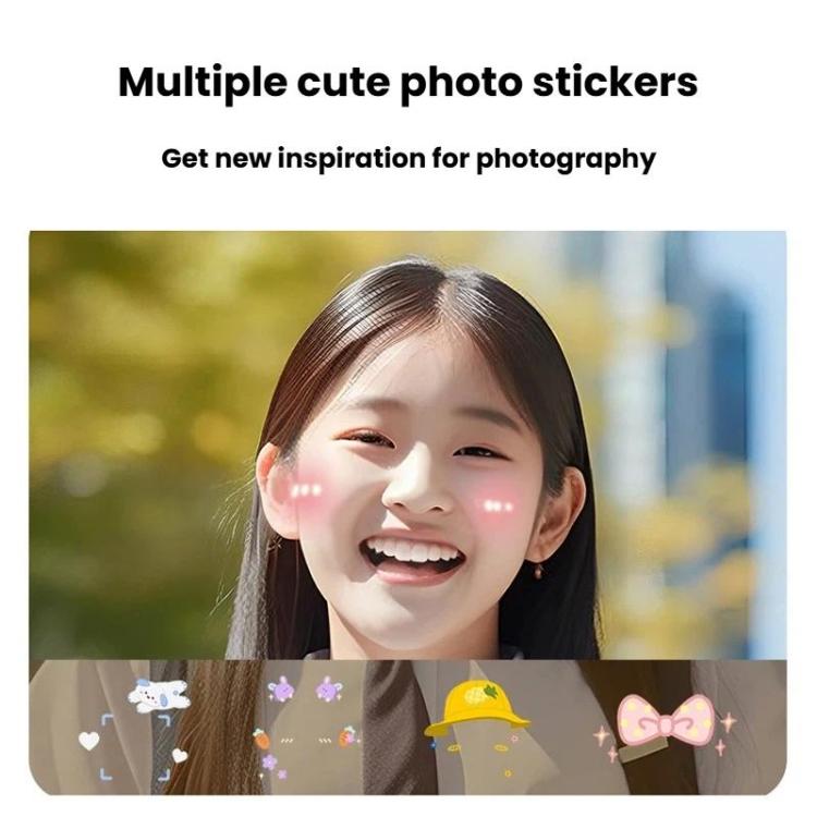 CHUZHAO S9 Color HD Kids Digital Print Camera Thermal Instant Print Camera