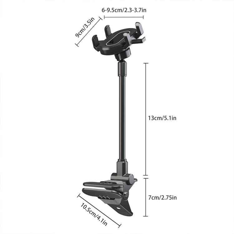 Universal Phone Holder For Recording Live Streaming Teaching Videos Of Guitar/Bass/Ukulele