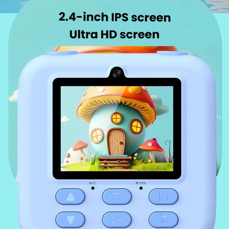 P79 Kids Instant Print Digital Camera Video Recorder Thermal Printing Digital Camera