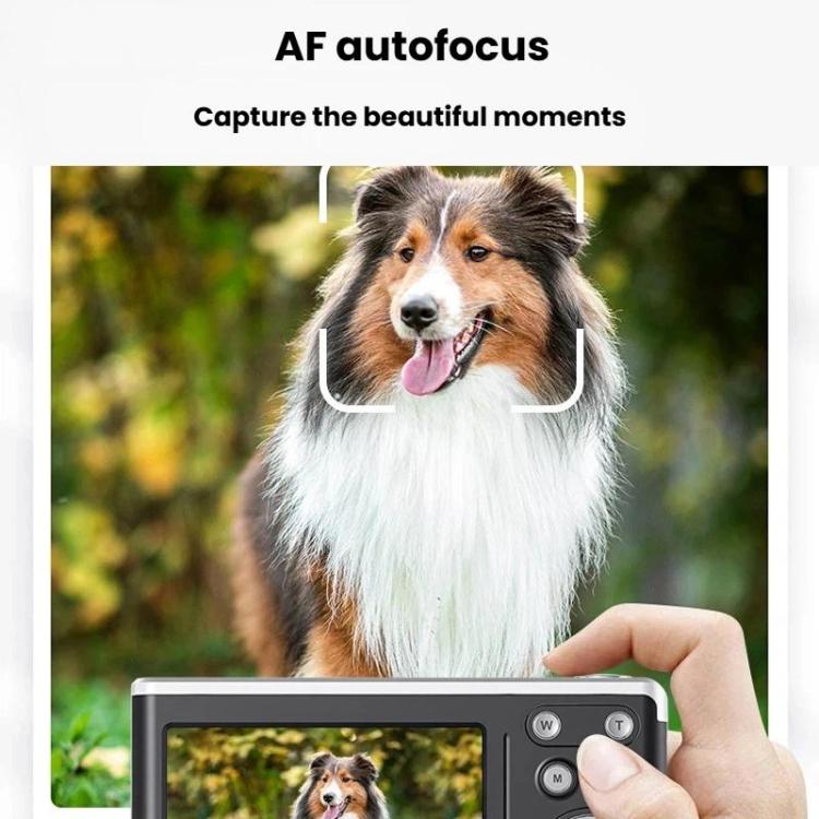 M06 4K HD Digital Camera For Students 16X Zoom Retro CCD Camera