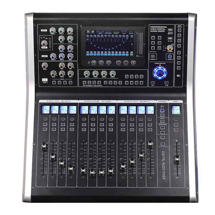MDX22 USB Bluetooth 48V Phantom Power DSP Digital Mixer, US Plug, EU Plug, UK Plug, AU Plug