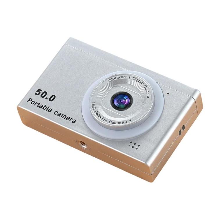 M12 2.4 Inch HD Mini Dual Lens CCD Camera Retro Card Camera For Students