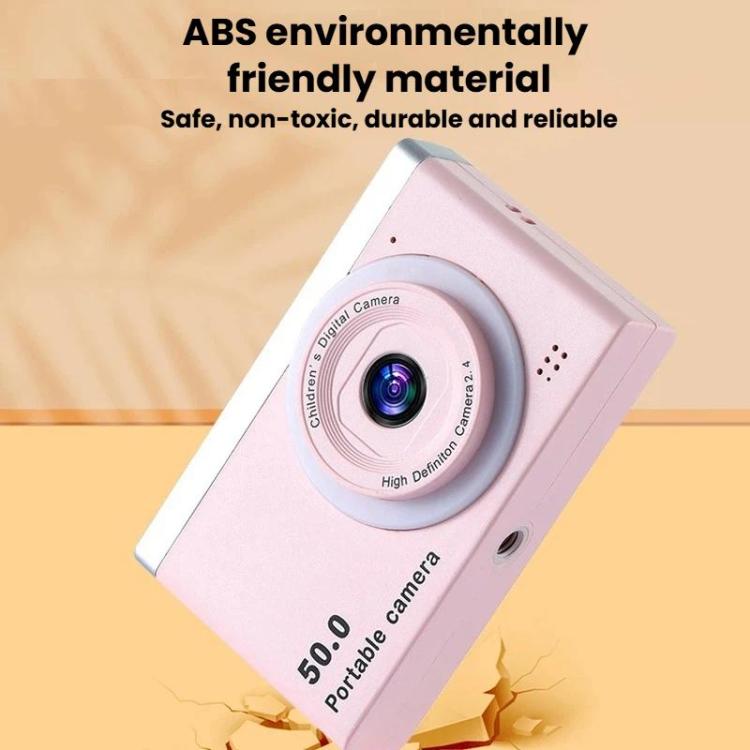 M12 2.4 Inch HD Mini Dual Lens CCD Camera Retro Card Camera For Students