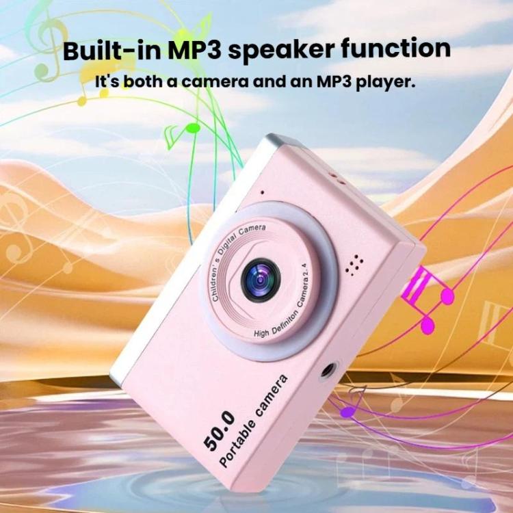M12 2.4 Inch HD Mini Dual Lens CCD Camera Retro Card Camera For Students
