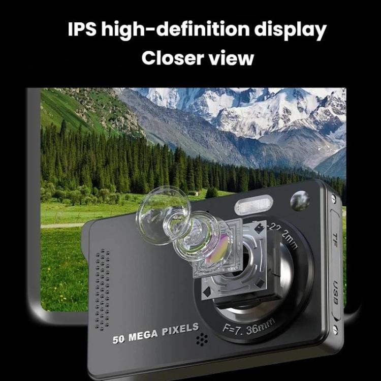 M08 2.8 Inch HD Student Digital CCD Camera Retro Camera With OTG Transfer