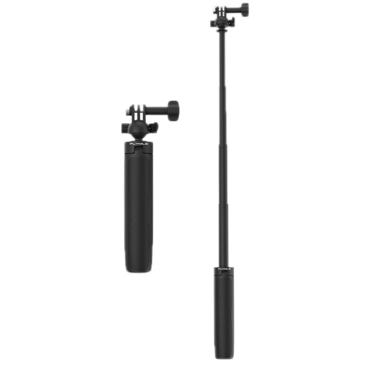 Flymile For DJI / GoPro / Insta360 Selfie Sticks Extension Tripods, 1/4 inch Version, Two-prong Version