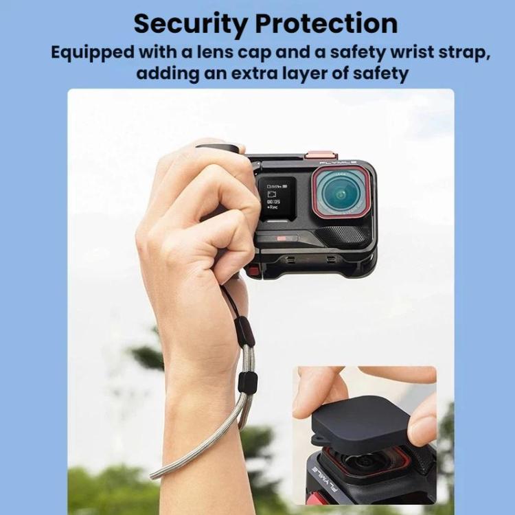 For Insta360 Ace Pro 1/2 Flymile Camera Cage Extension Handle Kit