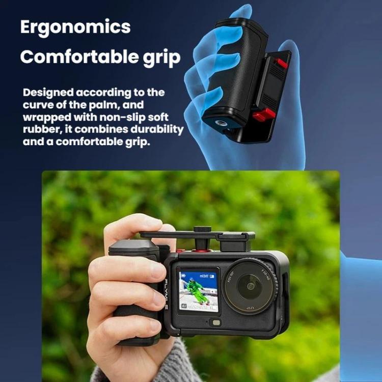 For DJI Osmo Action 6 Flymile Magnetic Quick-Release Base Handheld Shooting Sports Camera Accessory