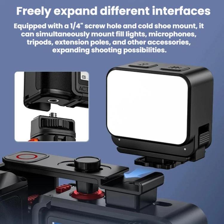 For DJI Osmo Action 6 Flymile Magnetic Quick-Release Base Handheld Shooting Sports Camera Accessory