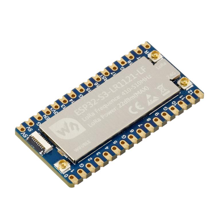Waveshare ESP32-S3 LoRa Development Board With LR1121 3rd-Gen RF Chip, HF Version, LF Version, HF Kit, LF Kit
