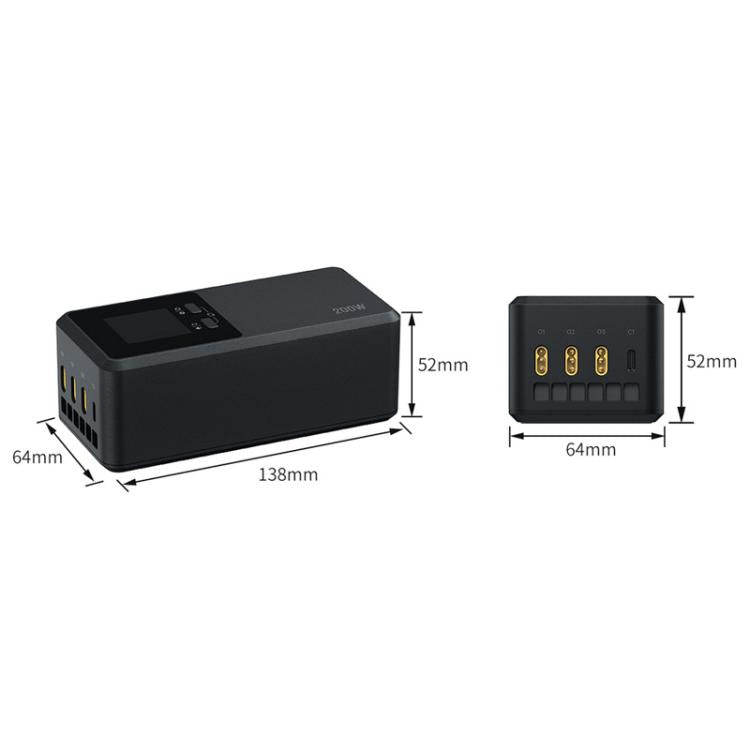For DJI Air 3 / 3S LKTOP UC342 200W 3-Channel Charger Aerial Photography Charging Butler, US Plug, EU Plug