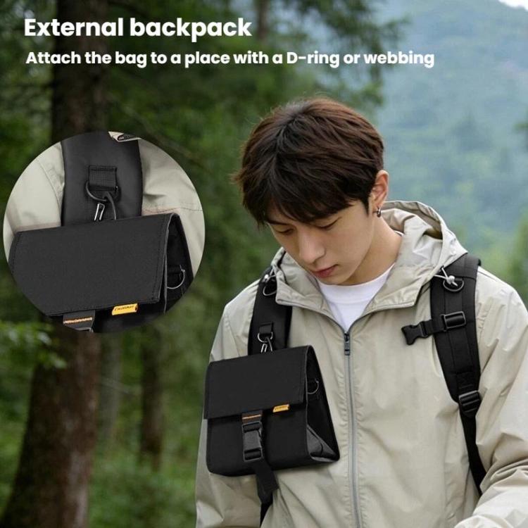 Cwatcun D258 Compact DSLR Mirrorless Camera Carry Case Outdoor Photography Bag, D258