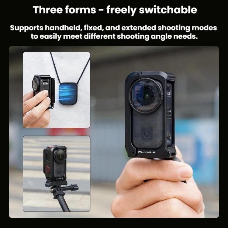 For DJI Osmo Nano Flymile Magnetic Expansion Bracket Metal Cage Protective Frame, ON014