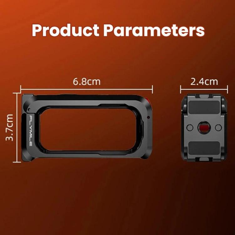 For DJI Osmo Nano Flymile Metal Cage Protective Case Extension Frame, ON015