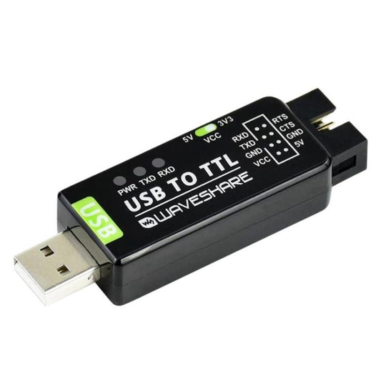 Industrial USB To TTL Converter, Original FT232RNL, Multi Protection & Systems Support, 17939