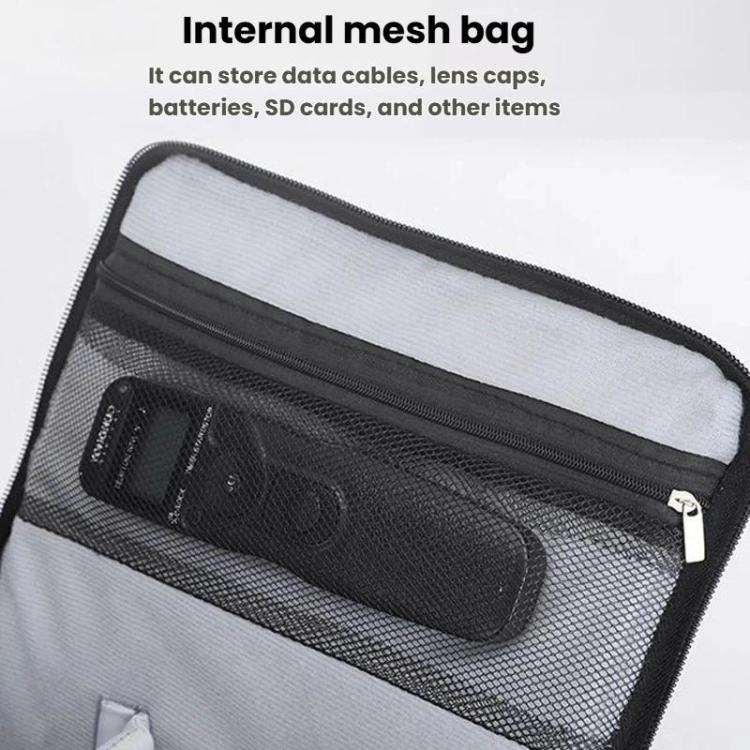 DSLR Camera Shoulder Bag Mirrorless Camera Bag, Small Gray, Small Black, Large Gray, Large Black