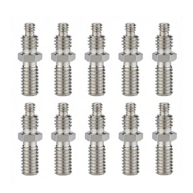 Cloud Platform Central Axis 1/4 To 3/8 inch Tripod Adapter Camera Screw, 10pcs E7, 10pcs E8