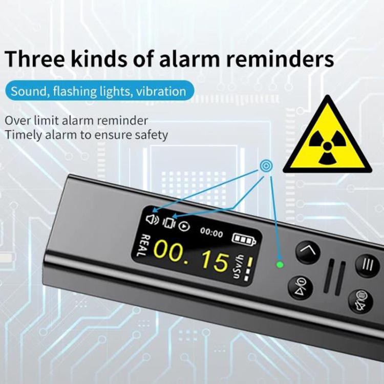 Nuclear Radiation Detector Geiger Counter Nuclear Contamination Seafood Tester Marble Personal Dosimeter