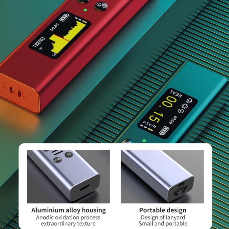 Nuclear Radiation Detector Geiger Counter Nuclear Contamination Seafood Tester Marble Personal Dosimeter