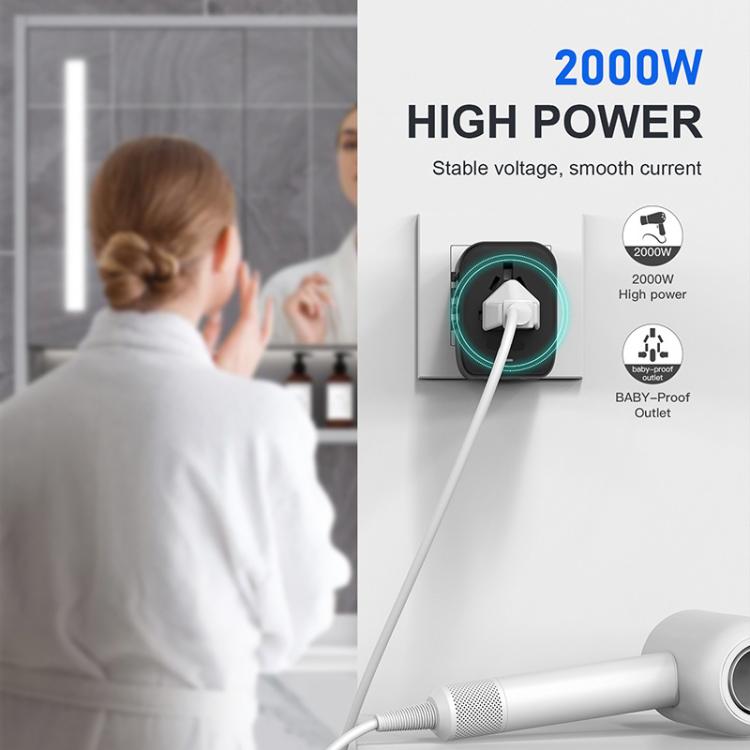 PD20W Multi-Function Travel Charger GaN 2 USB + 2 Type-C Universal Fast Charging, 212PQ