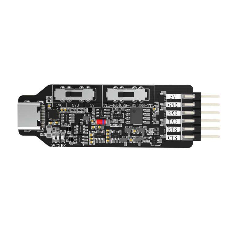YAHBOOM USB Multi-Protocol Serial Converter Module For STM32, ESP32, RPi, Module, Module + DuPont Wire, Module + DuPont wire + Type-C