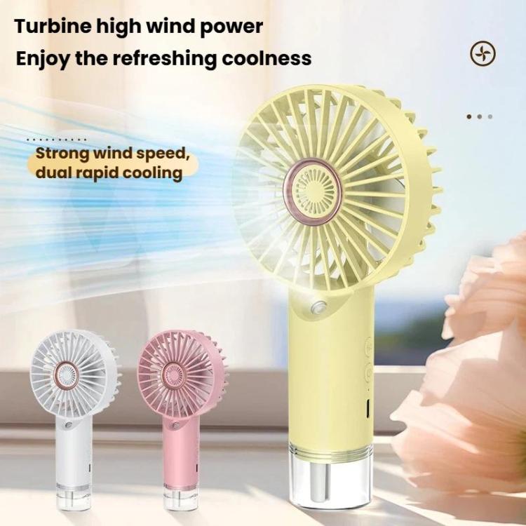 SL620 Mist-Enhanced Hydrating Fan Office Desk Quiet High-Power Charging Mini Handheld Fan