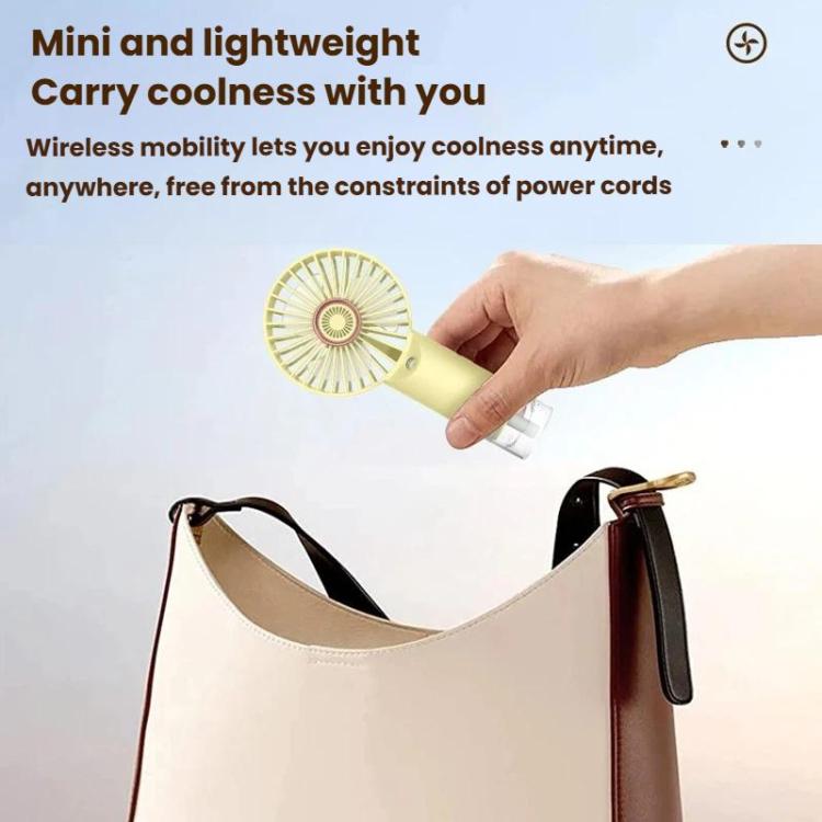 SL620 Mist-Enhanced Hydrating Fan Office Desk Quiet High-Power Charging Mini Handheld Fan