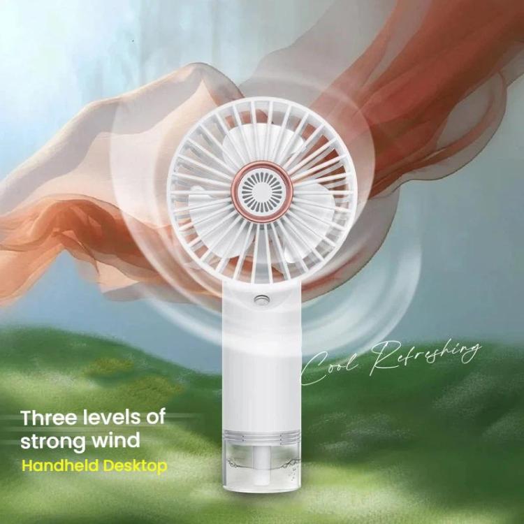 SL620 Mist-Enhanced Hydrating Fan Office Desk Quiet High-Power Charging Mini Handheld Fan