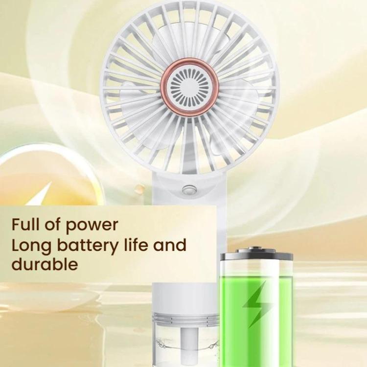 SL620 Mist-Enhanced Hydrating Fan Office Desk Quiet High-Power Charging Mini Handheld Fan