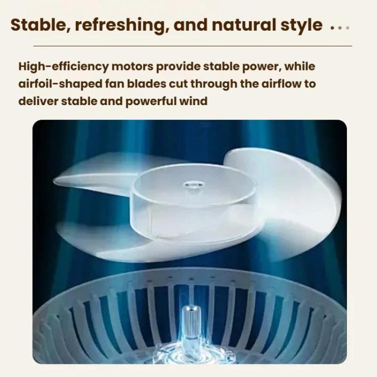 SL620 Mist-Enhanced Hydrating Fan Office Desk Quiet High-Power Charging Mini Handheld Fan