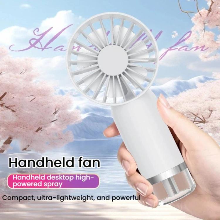 SL610 Handheld Mist Fan Quiet Mini Portable High-Power Rechargeable Desktop Fan