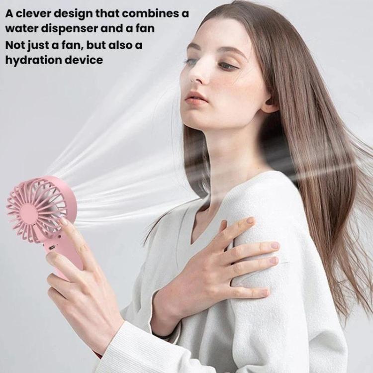 SL610 Handheld Mist Fan Quiet Mini Portable High-Power Rechargeable Desktop Fan