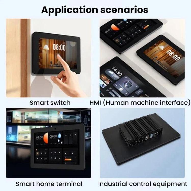 Waveshare ESP32-P4-WIFI6 HMI All-In-One Touch Display Development Board 10-Point Touch, 7 inch, 8 inch, 10.1 inch